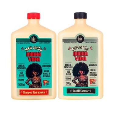 Imagem de Kit Lola Cosmetics Hidratação Meu Cacho Minha Vida - Shampoo e Condicionador-Unissex