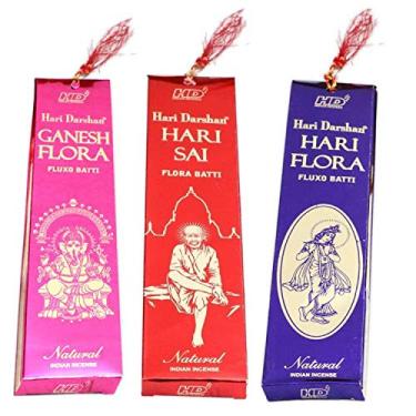 Imagem de kIT - TRIO MEDITAÇÃO - Incenso Hari Flora Massala