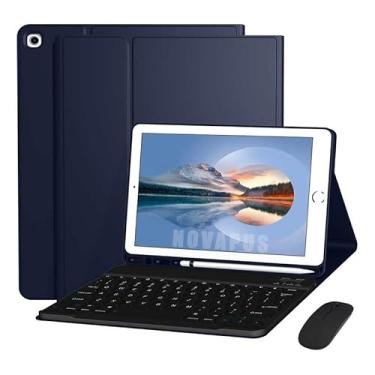 Imagem de Kit Capa para Samsung Galaxy Tab A9 : Capa para Tablet + Teclado + Mouse