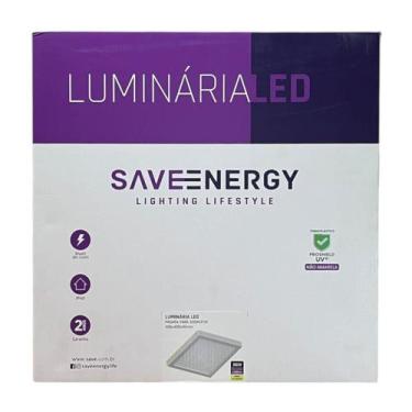 Imagem de Painel Plafon Led Sobrepor 40X40cm 36W 3000K - Save Energy - SE-240.93