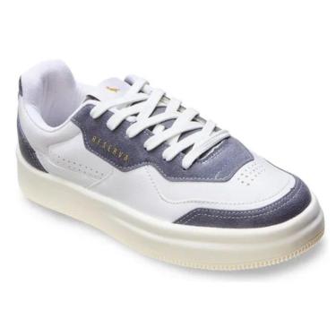 Imagem de Tênis Masculino Troy Casual Reserva - Branco/Azul-Masculino