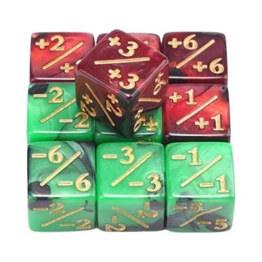 Imagem de Dado De 6 Lados De 16mm, 10 Peças, Brinquedo Infantil, Ficha De Jogo D