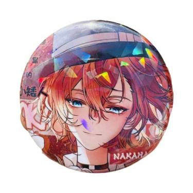 Imagem de Broche/Pin De 58mm Anime Bungo Stray Dogs Dazai Osamu Chuuya Edogawa R