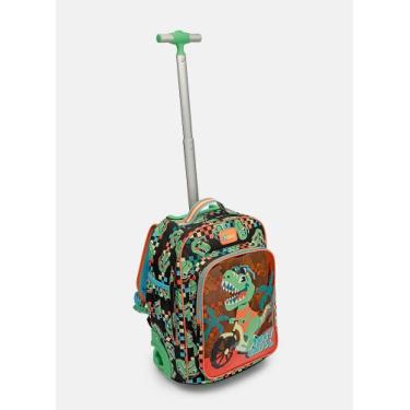 Imagem de Mochila com Rodinha Grande Dino Miami Puket Cor:PretoTamanho:UN, Preto