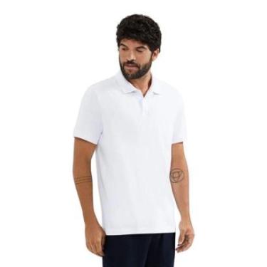 Imagem de Camiseta Hering Polo Manga Curta Algodão Pima-Masculino