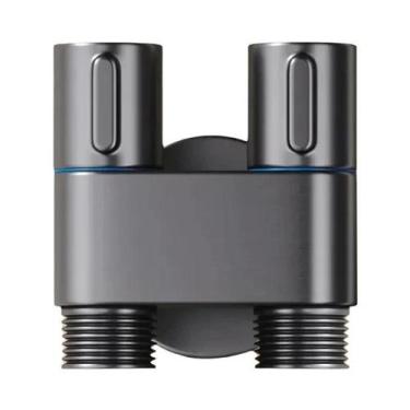 Imagem de Ducha Higiênica Portátil De Cobre Com Saída Dupla Para Vaso Sanitário 