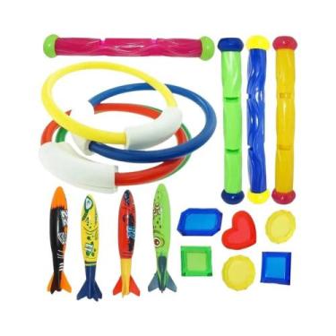 Imagem de Brinquedo De Mergulho Para Crianças, Flutuador De Plástico Para Treina