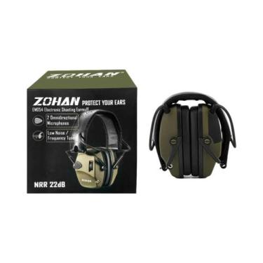 Imagem de Protetores Auditivos Eletrônicos Táticos Com Redução De Ruído NRR22db 