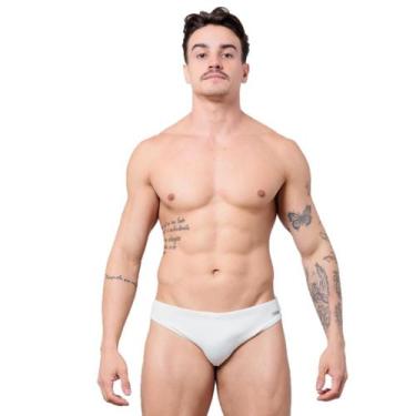 Imagem de Sunga Cavada Sunset J Wilas Beachwear - J.Wilas, Off white, G