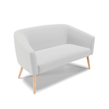 Imagem de Namoradeira 02 Lugares Stella Linho Cinza A05 Natural