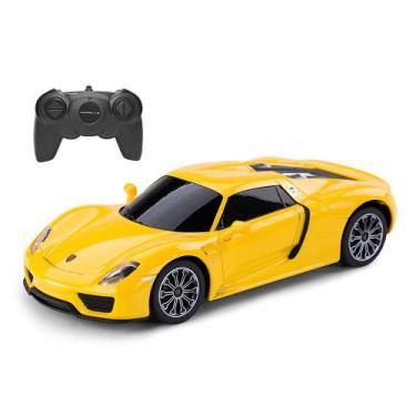 Imagem de Carro de brinquedo RC RASTAR Porsche 918 Spyder escala 1:24 para crian