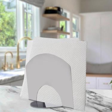 Imagem de Kit 50 Porta Guardanapo Inox Redondo Mesa Suporte Cozinha - LAURINDOS 