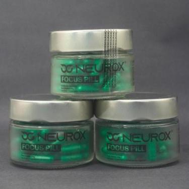 Imagem de Combo 3 neurox focus pill + frete grátis