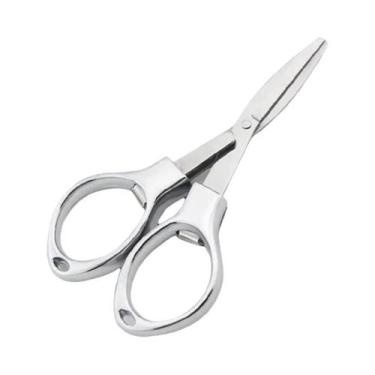 Imagem de Tesoura Vintage Dobrável De Aço Inoxidável Para Costura, Bordado E Tec