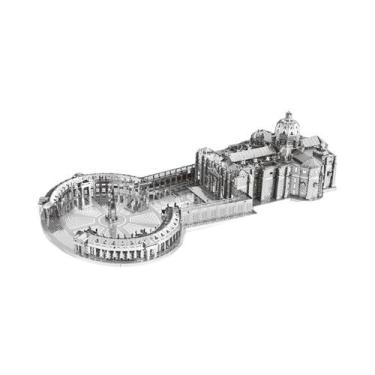 Imagem de Quebra-Cabeça 3D De Metal: Kit Modelo Catedral De São Petersburgo, Bri