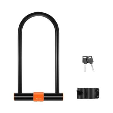 Imagem de Cadeado U De Aço Carbono Antifurto Para Bicicleta MTB, Bicicleta De Es