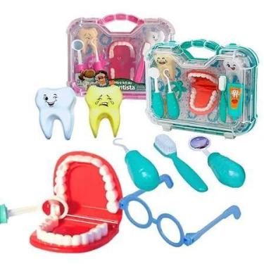 Imagem de KIT DENTISTA GRANDE - Brinquedo Educativo para Crianças - PAKITOYS