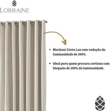 Imagem de Cortina Blackout Decora Digital 2,00X1,80M Dhler Viena