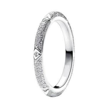 Imagem de Anel Feminino De Prata Esterlina 925 Com Estrela, Lua E Pata, Logotipo