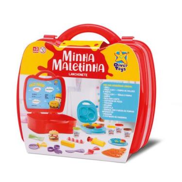 Imagem de Minha maletinha lanchonete diver massas - maleta c/acessorios - diver 