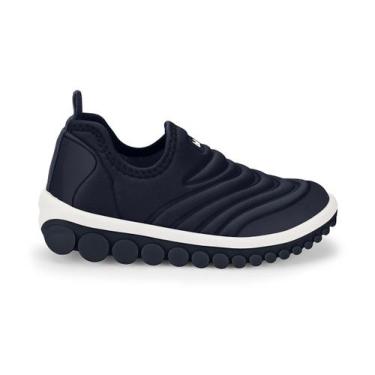 Imagem de Tênis Infantil Menino Bibi Roller 2.0 Marinho Branco Escolar -, Azul, 