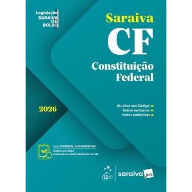 Imagem de Livro - Constituição Federal - Legislação Saraiva de Bolso - 1ª Edição