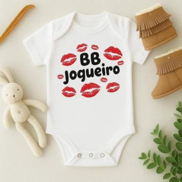 Imagem de Body Bebê Personalizado BBJoqueiro - Baby da Moda, P (0 a 4 Meses)