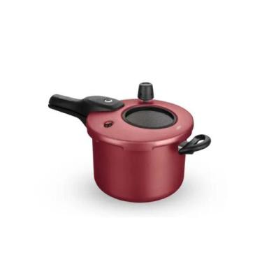 Imagem de Panela de Pressão 4,5L Com Visor Superior 6601 MTA Antiaderente Fecham