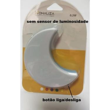 Imagem de Luz Noturna Mini Abajur vários modelos - 0.3W - com ou sem sensor de l