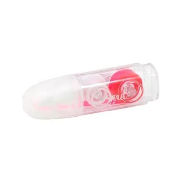 Imagem de Marca Texto em Fita Neon Brw 5mm X 3m para Correção com Reescrita Imediata 1 Unidade Rosa