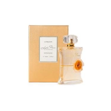 Imagem de Perfume Lucky Flower Orange Feminino Eau de Parfum 100ML Fragrância Fresca para Dias Quentes