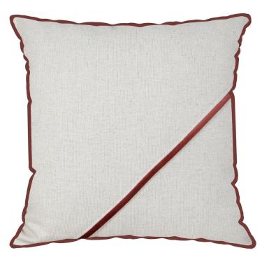 Imagem de Capa para Almofada Linho 50x50cm Concept Bege/Cobre