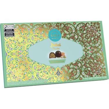 Imagem de Caixa de Bombom S'OUI Dubai Chocolate com Recheio de Pistache e Kataifi Crocante 150g