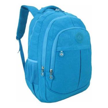 Imagem de Mochila Feminina Resistente Tactel Impermeável Forrada Escolar Faculda