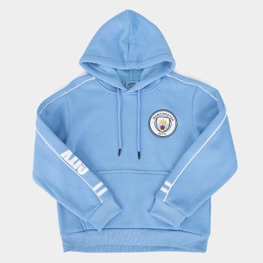 Imagem de Moletom Canguru Infantil Manchester City-Masculino