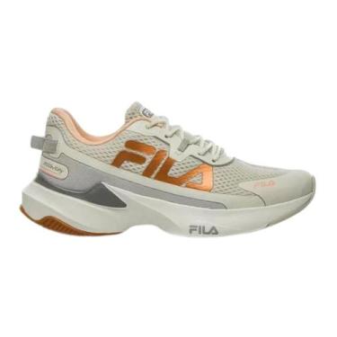 Imagem de Tênis de Corrida Fila Recovery Feminino 51J728X, 38, Branco, Rosa