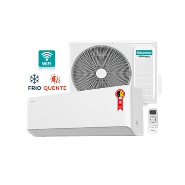 Imagem de Ar Condicionado Split Inverter 24000 BTUs Quente e Frio Hisense HiWall WiFi HiNano Alta...