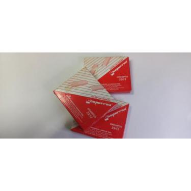 Imagem de Grampos para grampeador 23/13 com 1.000 unidades - Chaparrau