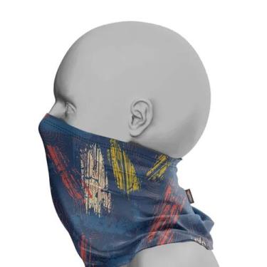 Imagem de Máscara Bandana Pesca Tube Neck Buff Monster 3X Color Mask Proteção So