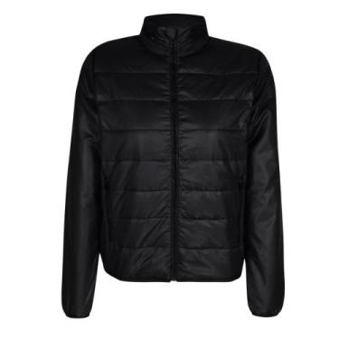 Imagem de Jaqueta Feminina Puffer com Capuz Importada Lupo 77186-001, Preto, GG