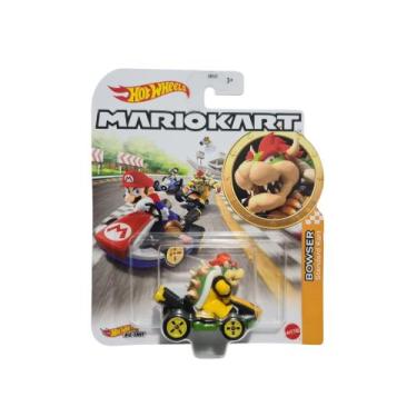 Imagem de Hot Wheels Coleção Mario Kart - Bowser Standard Kart GRN20 - MATTEL