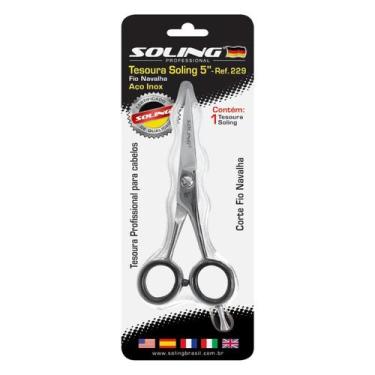 Imagem de Soling Tesoura 5 Fio Navalha REF. 229