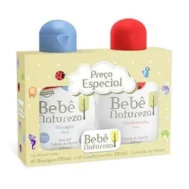 Imagem de Mini Kit Viajem Bebe Natureza Suave Sham 120ml + Cond 100ml