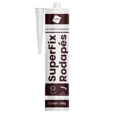 Imagem de Cola Acril Base Agua 350g Superfix 30cm x 30cm x 4,5cm Branco Ruffino
