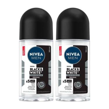 Imagem de Desodorante Nivea Men Invisible For Black & White Roll-on Antitranspir