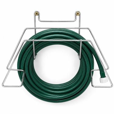 Imagem de Suporte Enrolador de Mangueira Yeet com Estrutura em Aço Cromado 35CM Bivolt
