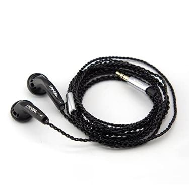Imagem de Fones de ouvido HiFi Fone de ouvido de som de graves pesados DIY 64 Ohm FAAEAL Snow-Lotus 1.0, preto)