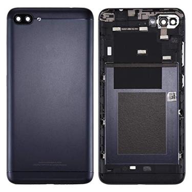 Imagem de Peças de substituição de reparo capa de bateria traseira para Asus ZenFone 4 Max / ZC554KL (preto profundo) Peças (cor: 1)