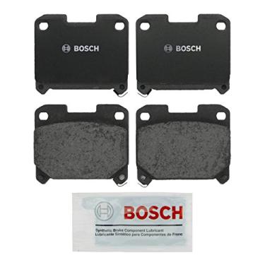 Imagem de BOSCH BC630 QuietCast Conjunto de pastilhas de freio a disco de cerâmica premium - compatível com Toyota Supra selecionado; TRASEIRA