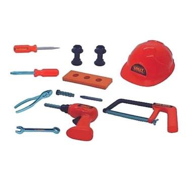 Imagem de Brinquedo Infantil Kit Ferramentas 14 Peças Fenix